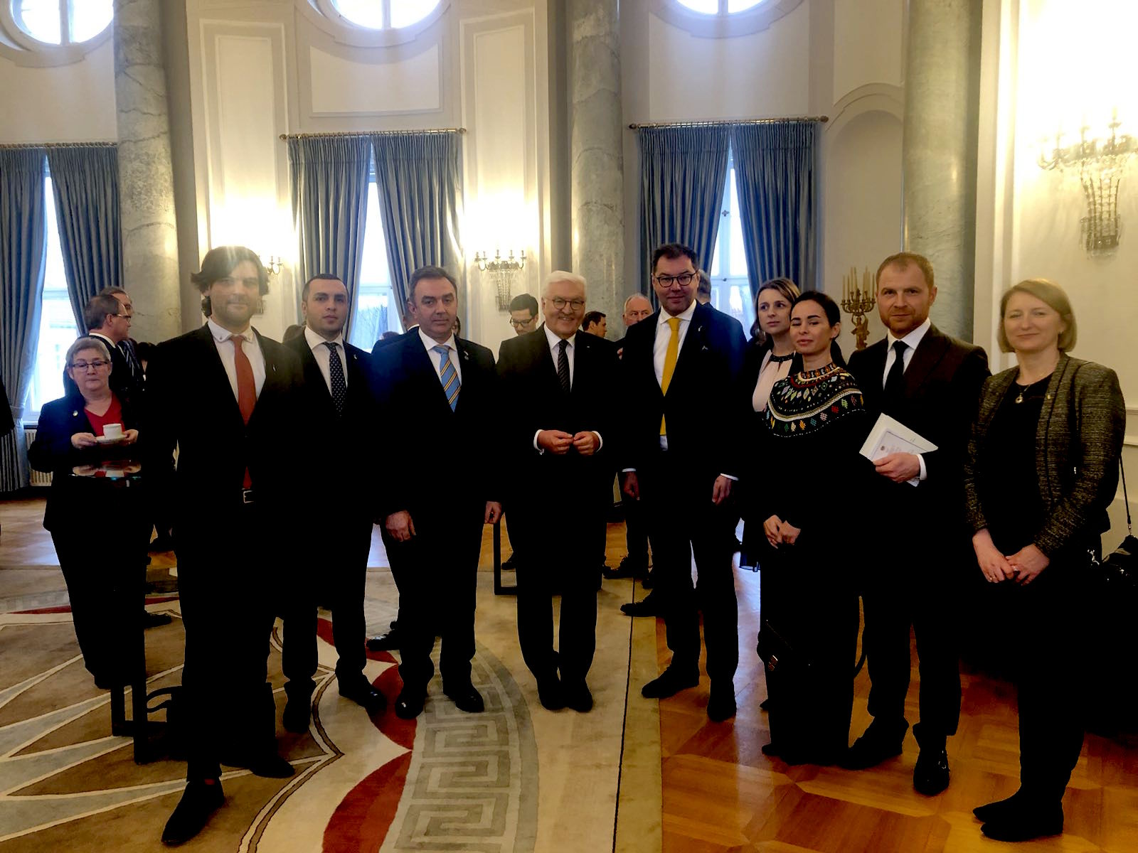 DUOD-Vorsitzender bei Bundespräsident Steinmeier im Schloss Bellevue