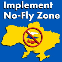 NATO: Flugverbotszone über der Ukraine durchsetzen
