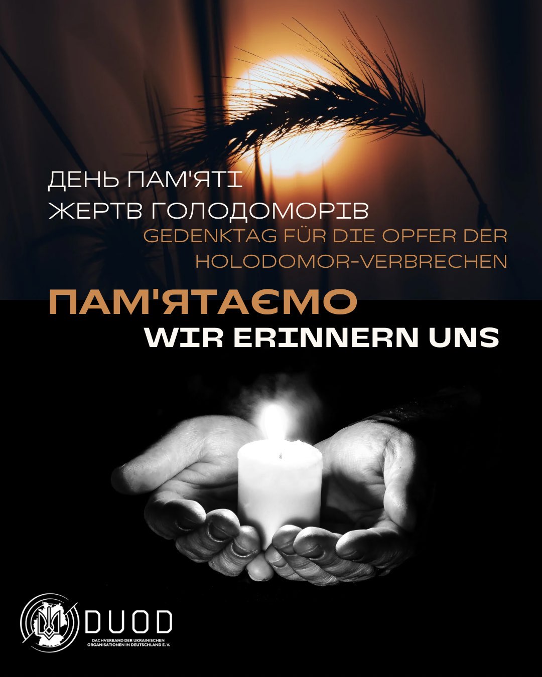 Gedenktag für die Opfer des Holodomor – 22. November 2025 (Legacy ID: 411)