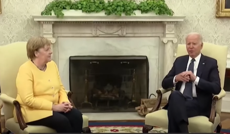 Merkel und Biden in Washington 2021